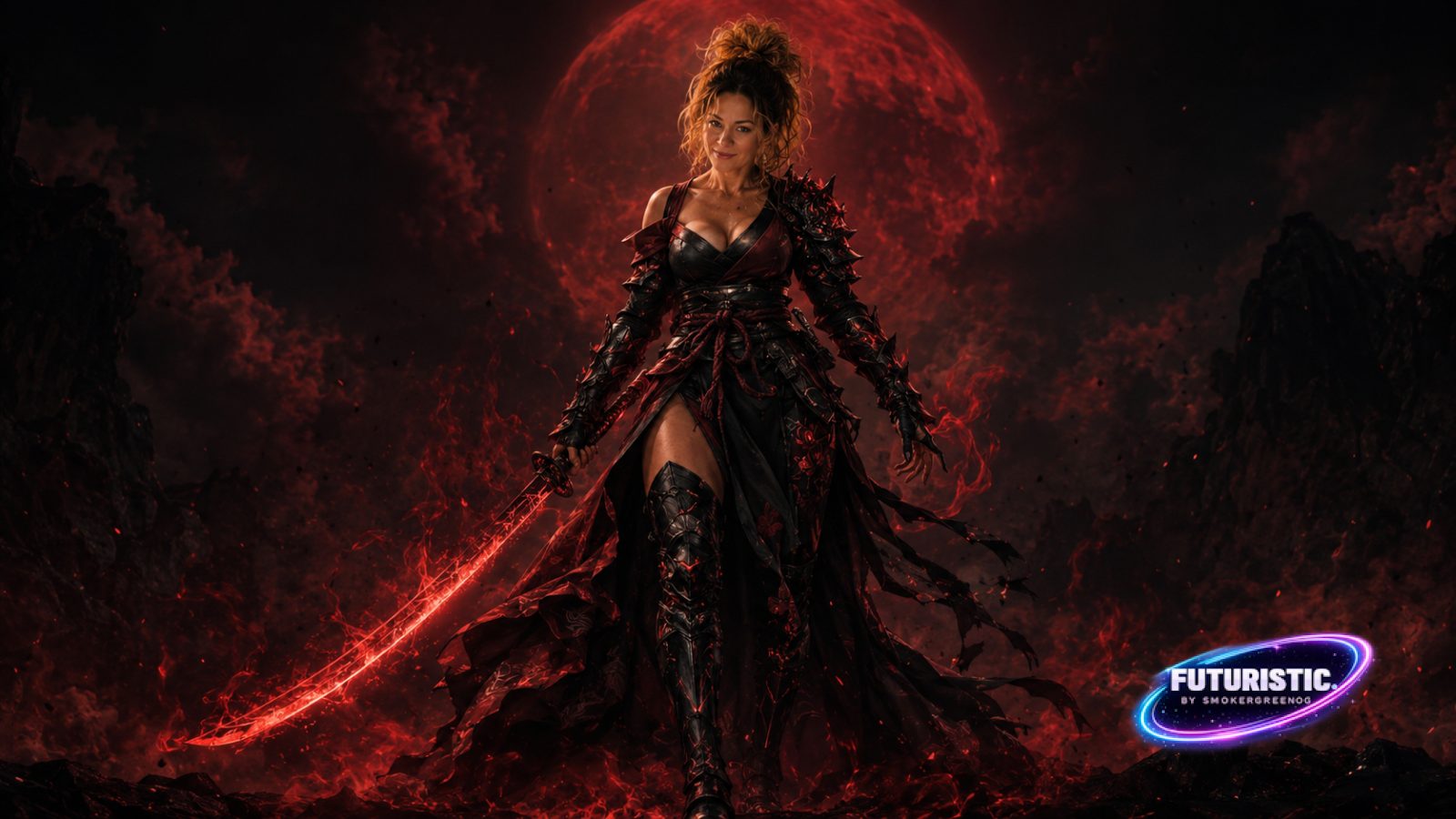 Warrior Wallpaper #101 AI wallpaper by SmokerGreenOG