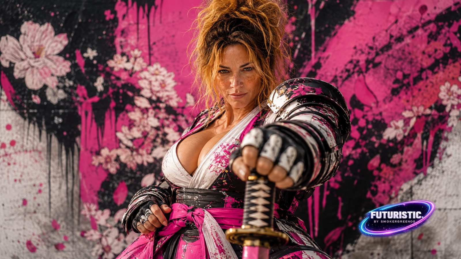 Samurai Wallpaper #135 AI wallpaper by SmokerGreenOG