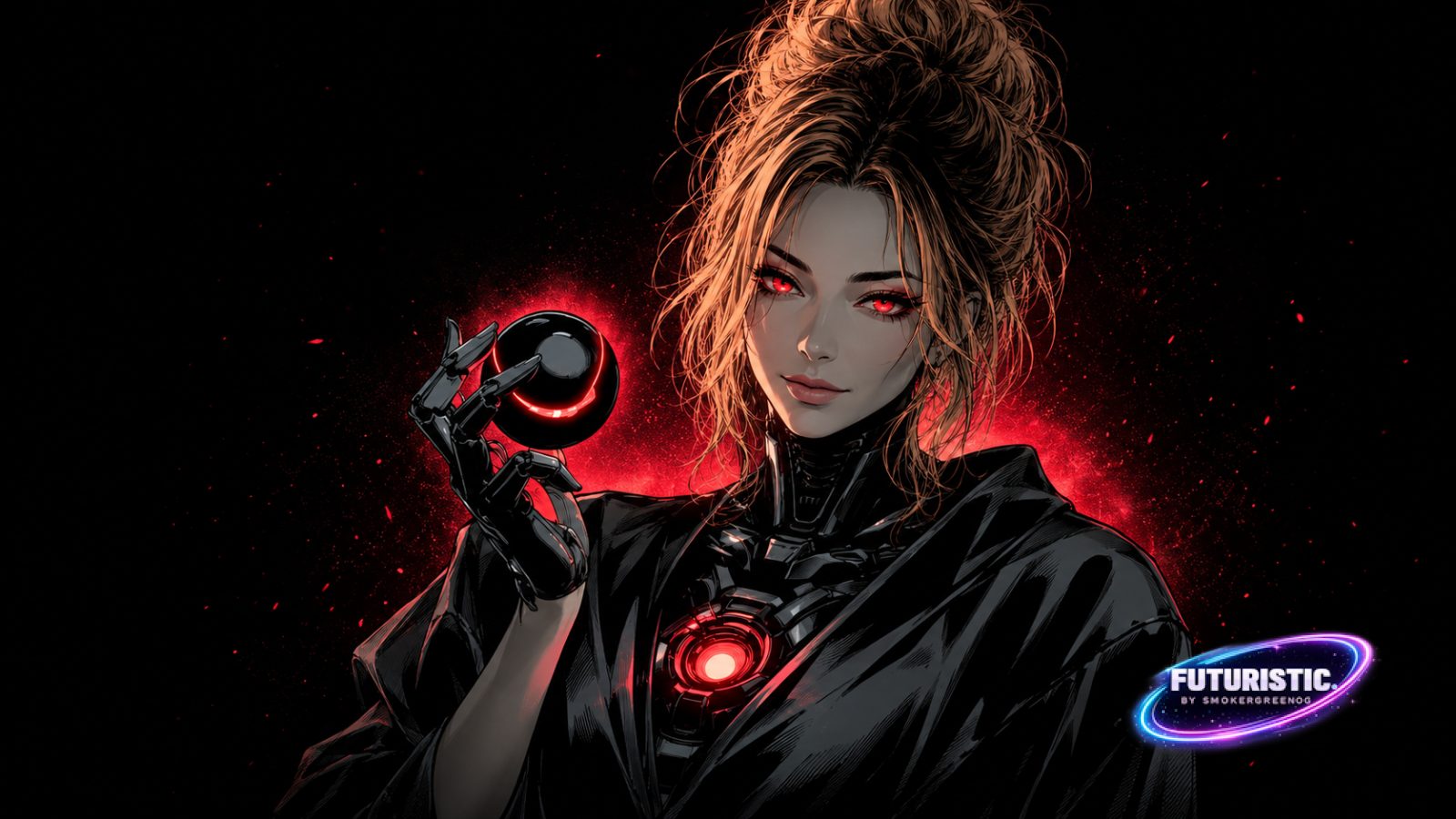 Red Lit Wallpaper #157 AI wallpaper by SmokerGreenOG
