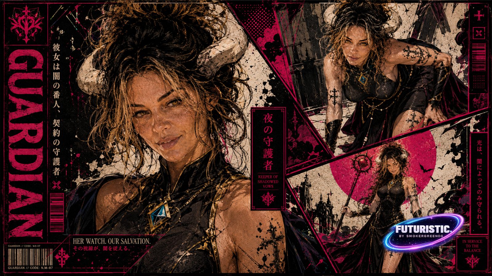 Illustration Wallpaper #167 AI wallpaper by SmokerGreenOG
