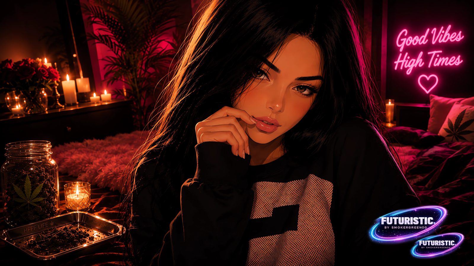 Realistic Models Wallpaper #274 AI wallpaper by SmokerGreenOG