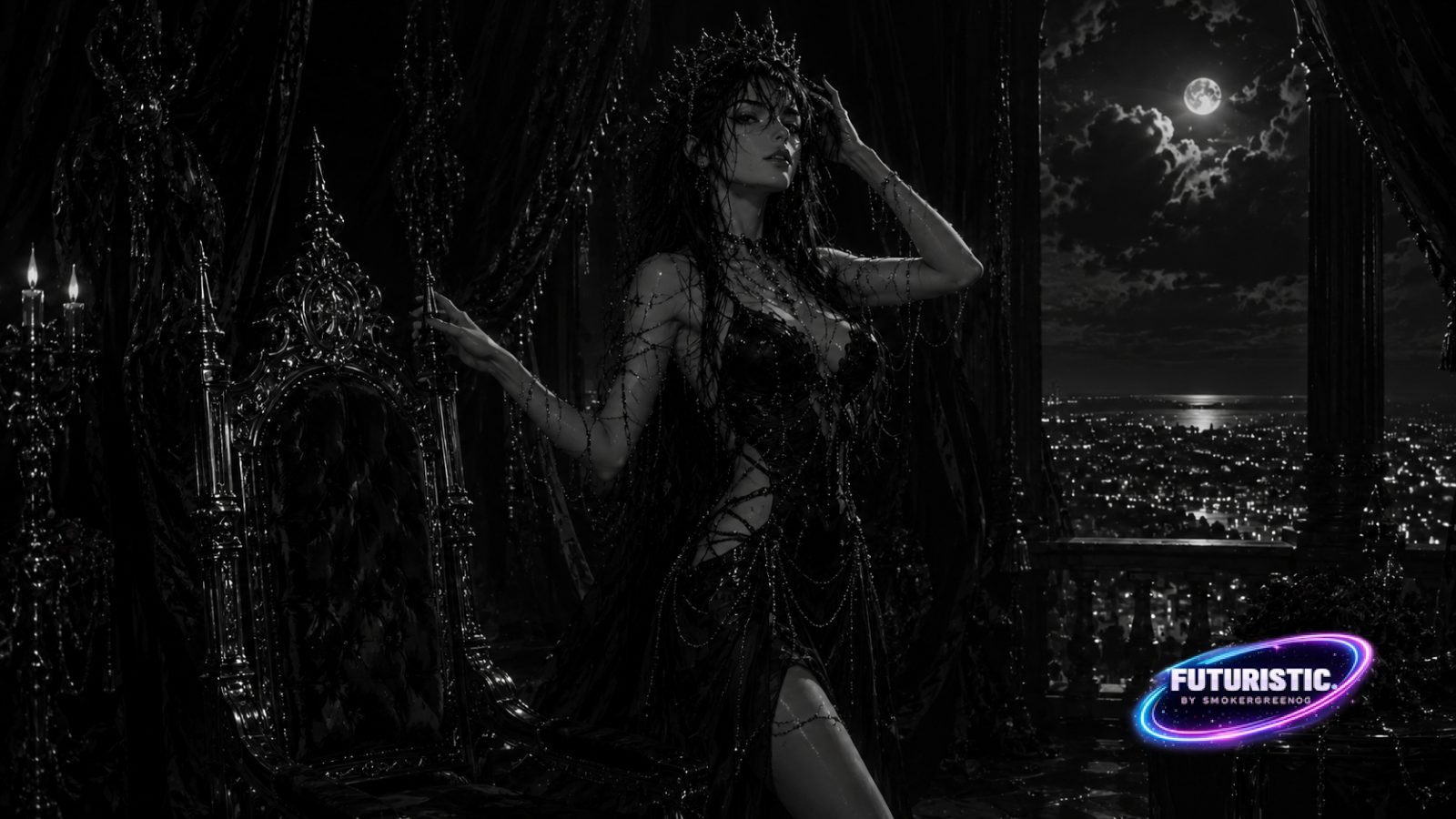 Queen Wallpaper #299 AI wallpaper by SmokerGreenOG