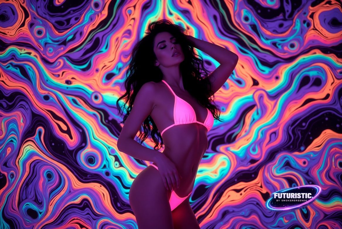 Neon Wallpaper #35 AI wallpaper by SmokerGreenOG