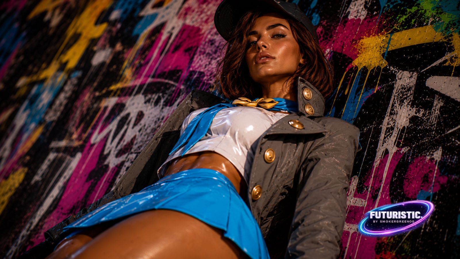 Graffiti Wallpaper #74 AI wallpaper by SmokerGreenOG