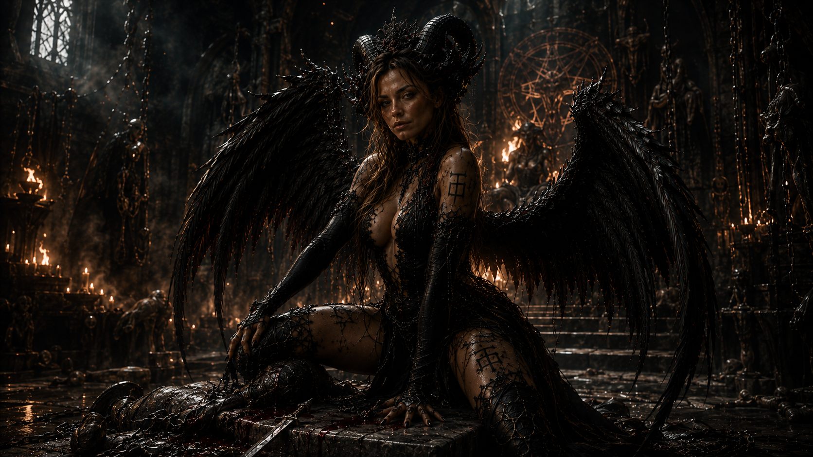 Demon AI wallpaper by SmokerGreenOG