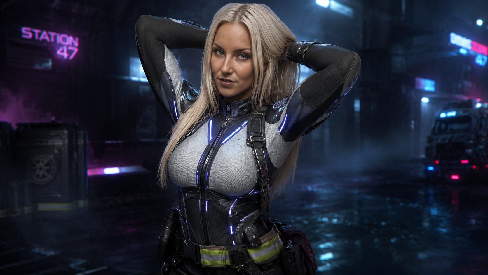 Cyber AI wallpaper by SmokerGreenOG