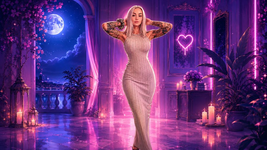 Kimmie AI wallpaper by SmokerGreenOG
