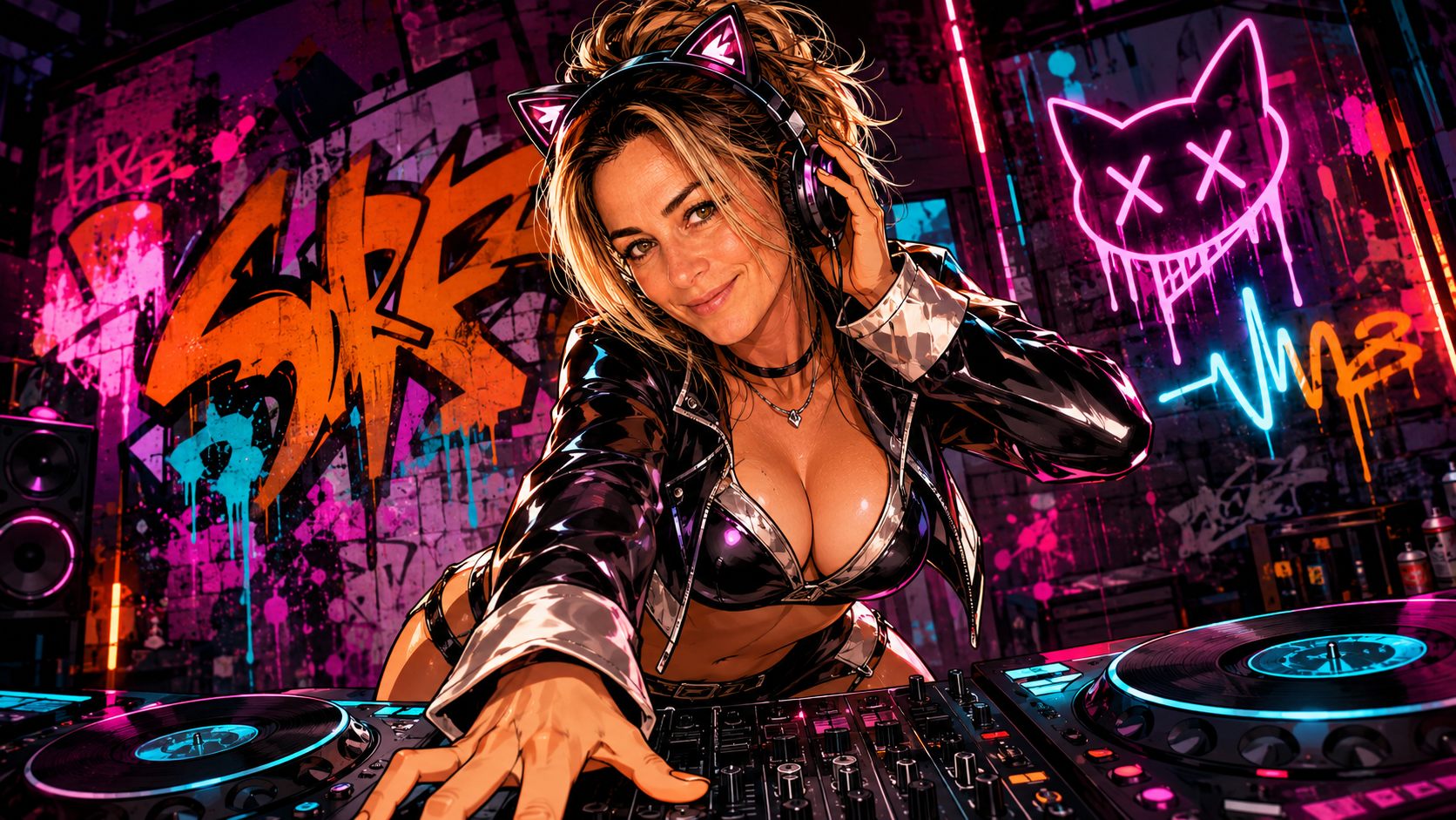 DJ AI wallpaper by SmokerGreenOG